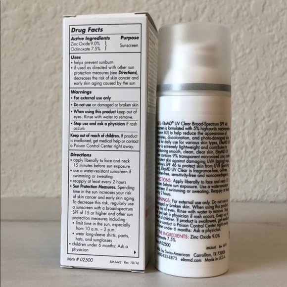 EltaMD UV Clear Broad-Spectrum SPF 46 - Picture 2 of 3